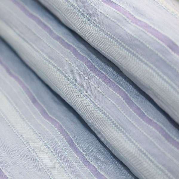 30d Horizonal Stripe Pierced Nylon Rayon Interweave Fabric for Dress Garment